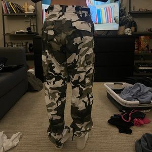 camo pants